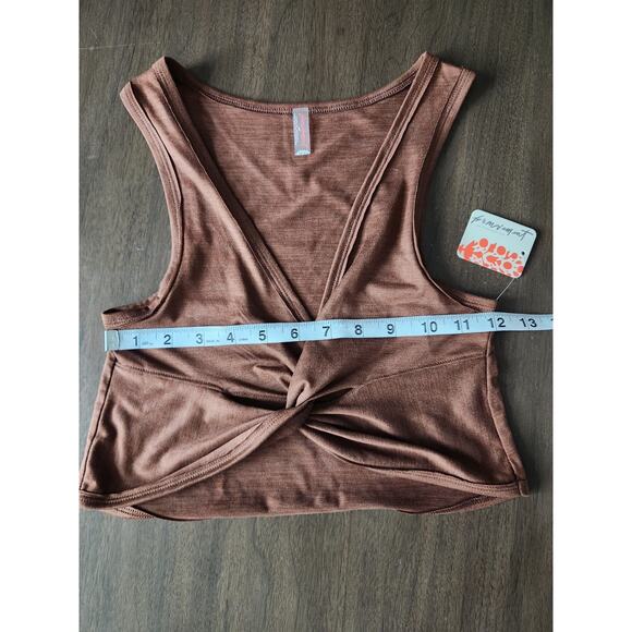 NWT Free People Movement Athletic Pants and Cropped top set Argan oil size XS/S - Picture 5 of 8